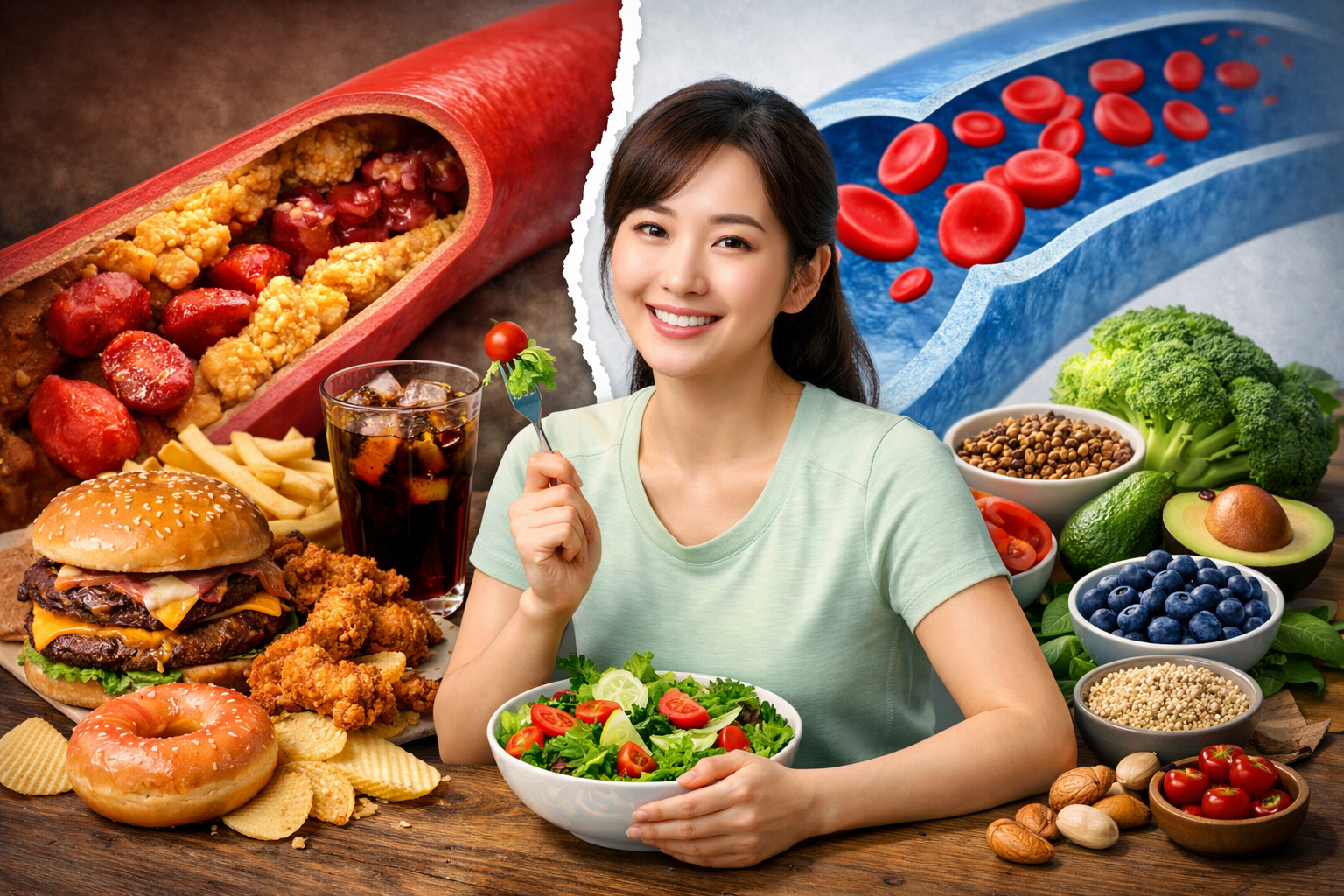 혈관 건강 음식 궁합