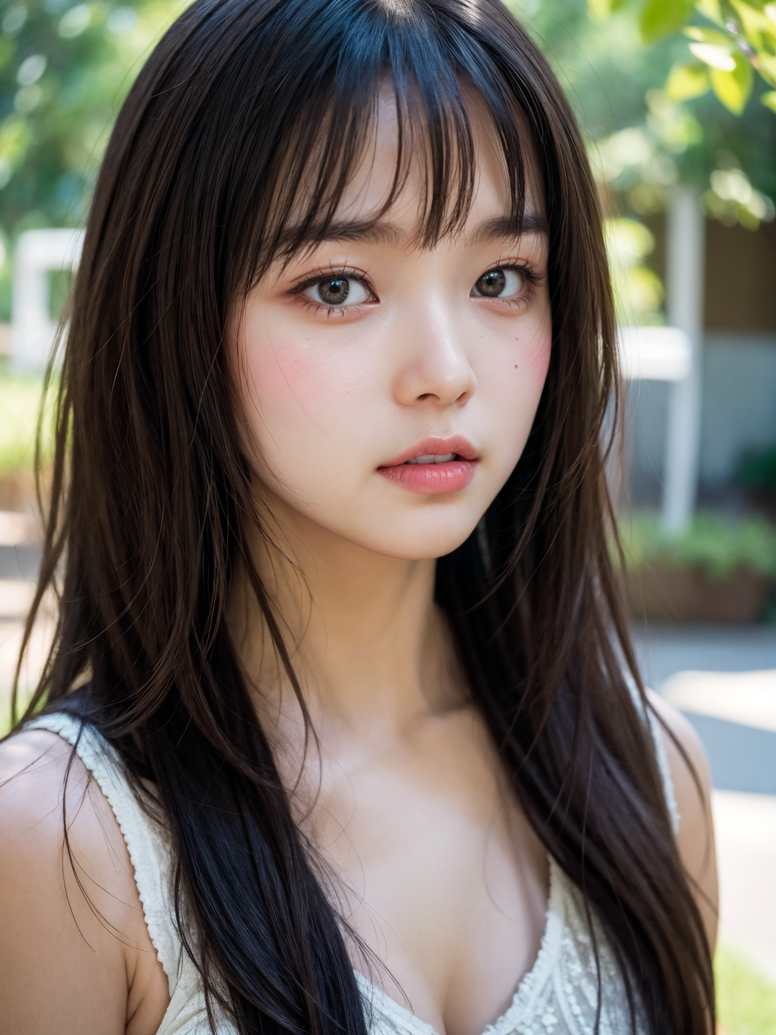 AI 실사 - 초근접 셀카