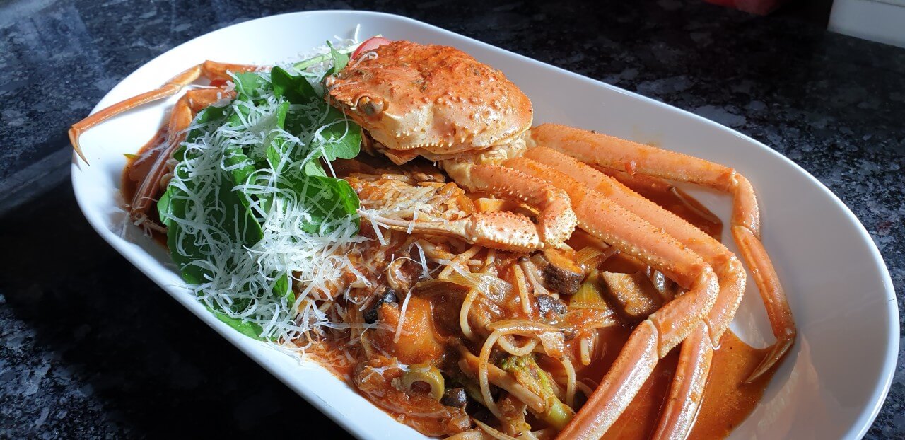 생방송투데이 대게 대게파스타 대게수프 경북 울진