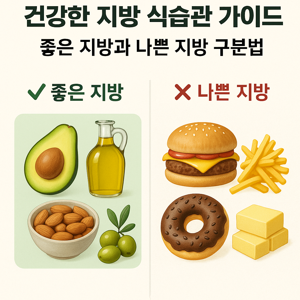 좋은 지방과 나쁜 지방