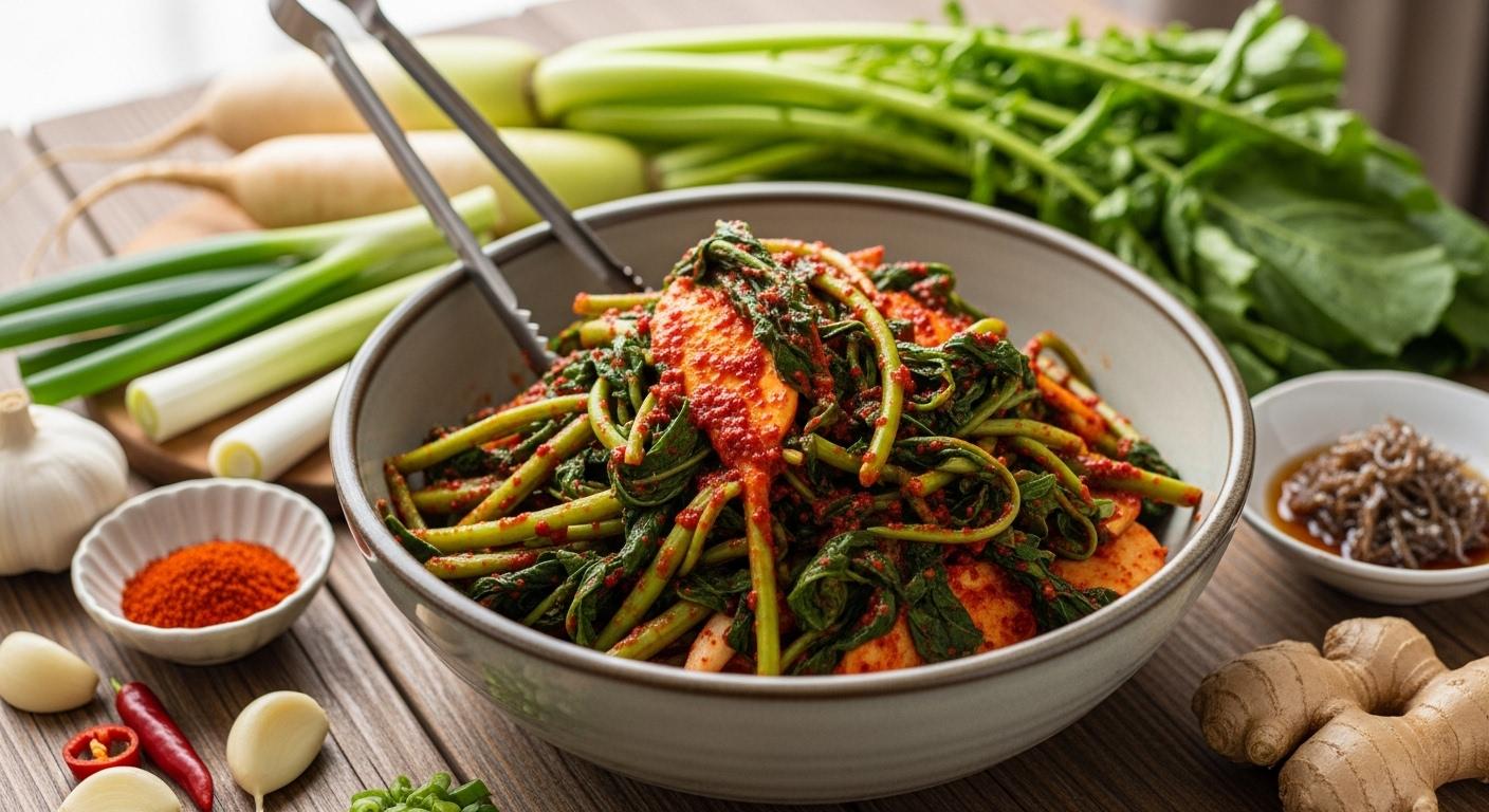 열무김치 만드는 법