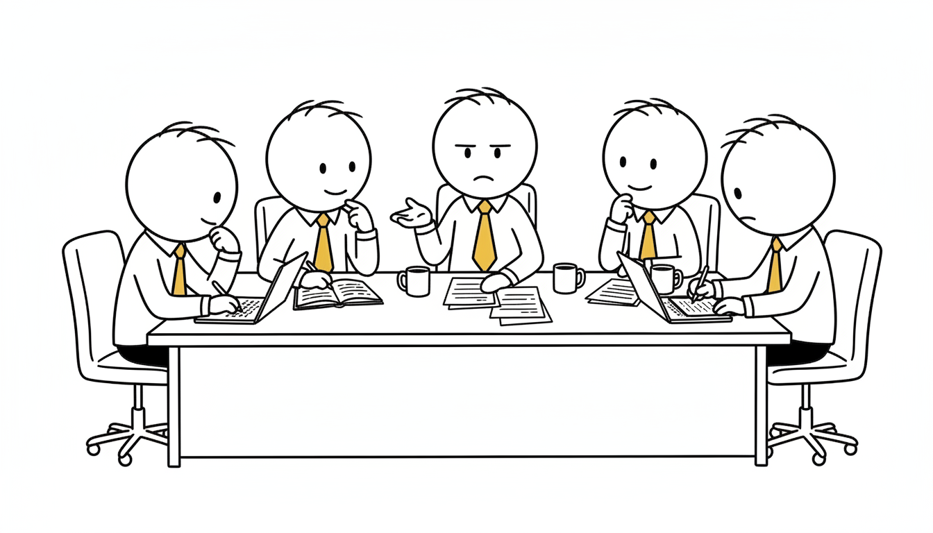 회의 독점을 방지하고 의견을 조율하는 브레인라이팅 기법