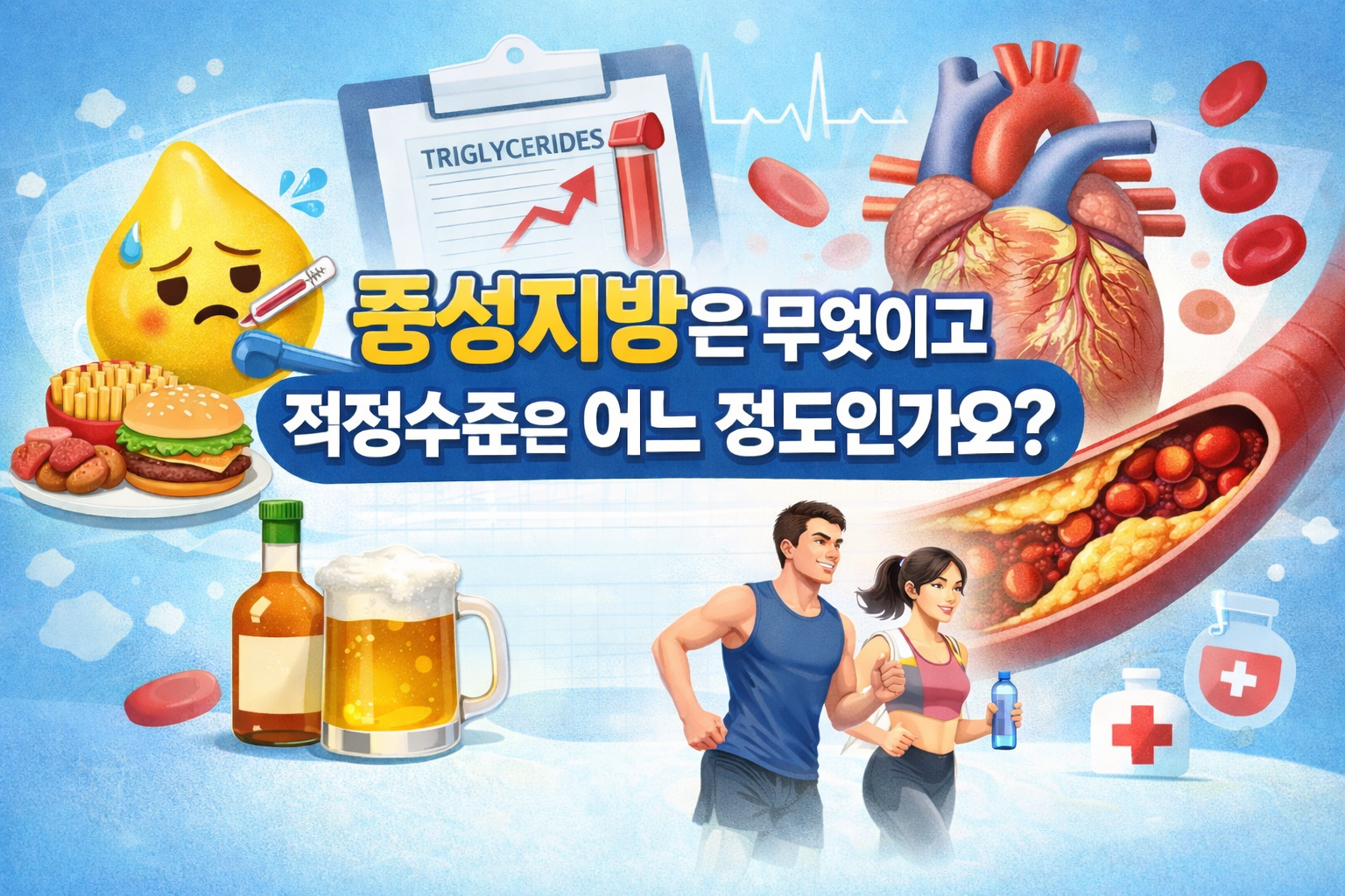 중성지방은 무엇이고 적정수준은 어느정도일까?