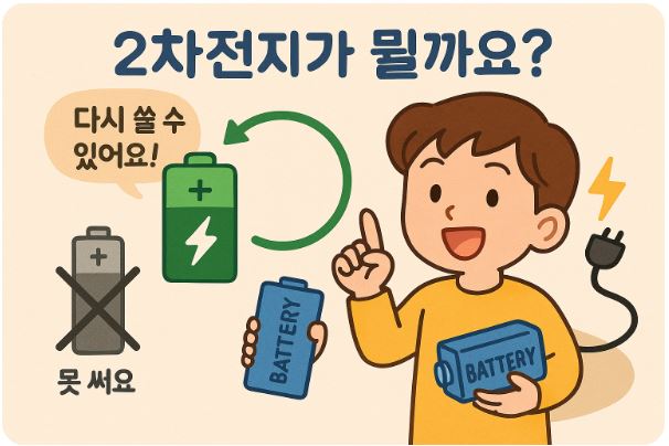 다시 쓸 수 있는 2차전지