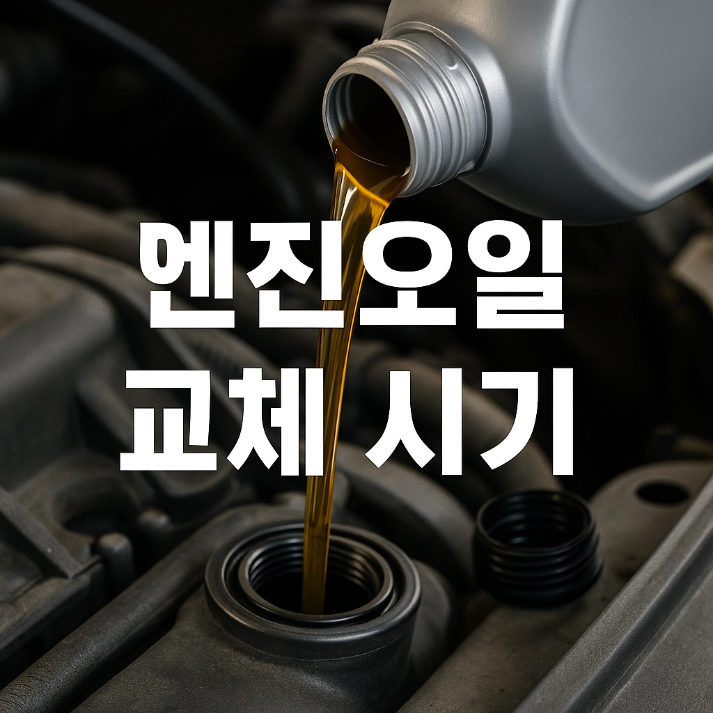 엔진오일 교체 시기와 관리 방법