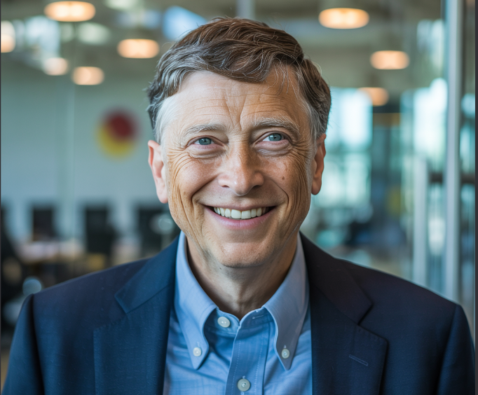 한국을 방문한 빌 게이츠