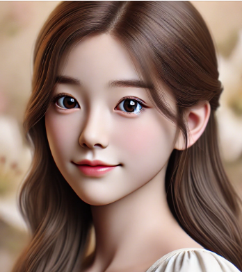 릴리 어린이 ai 이미지