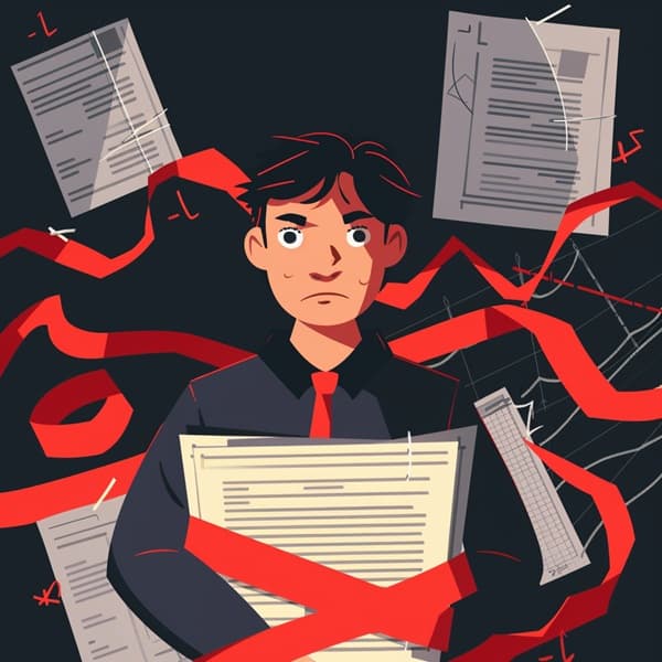 월급 가압류와 차압 상황을 표현한 이미지