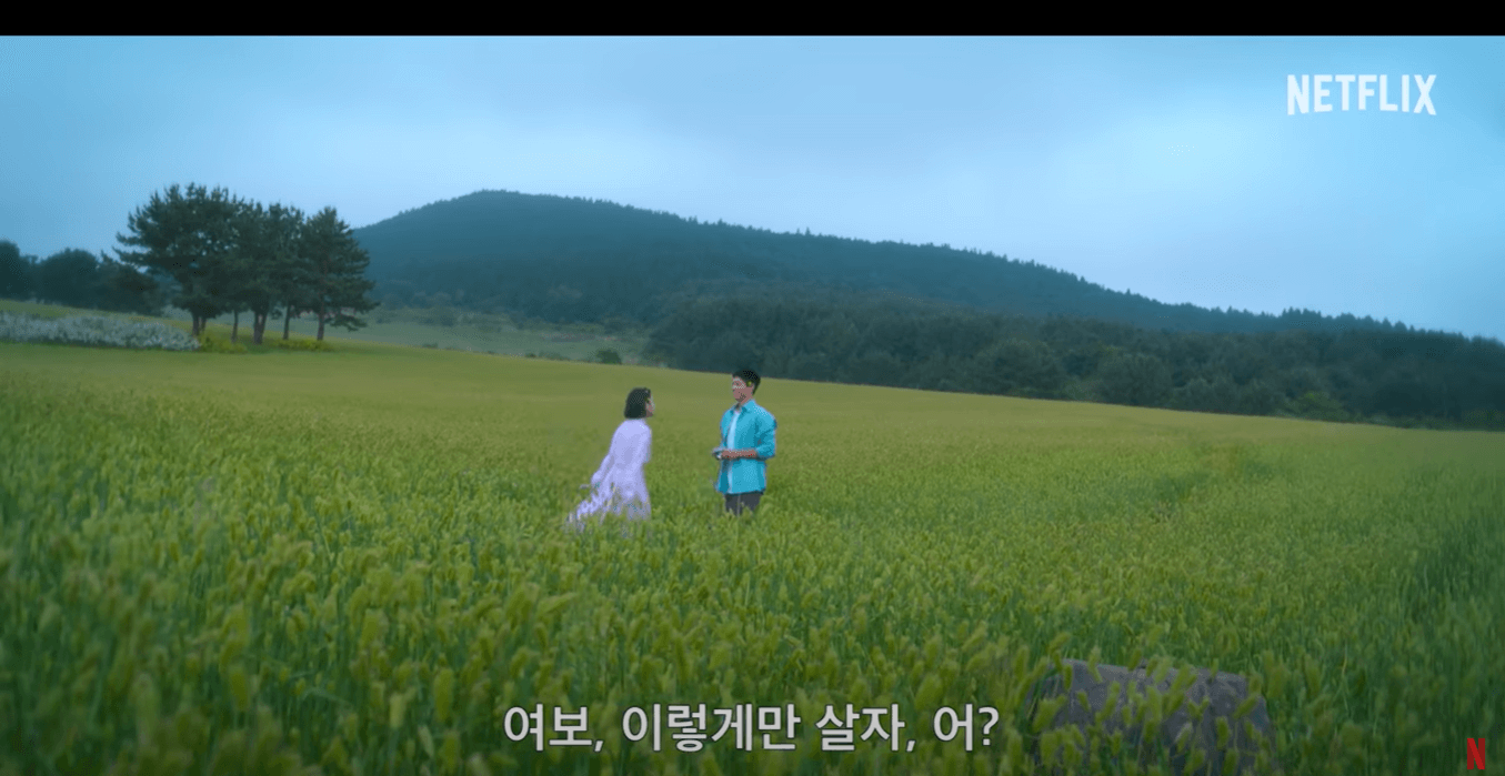 폭싹 속았수다 홍보물