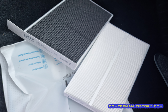 루프트 에어컨 필터 테슬라 모델3용