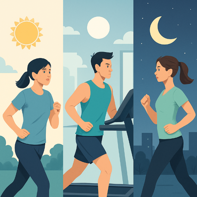 가장 궁금한 시간대별 유산소운동 효과 총정리 (아침, 점심, 저녁)