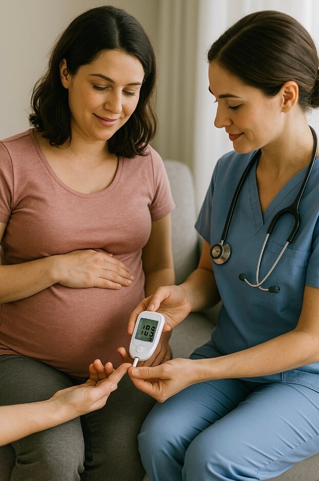 임산부 혈당 관리 간호