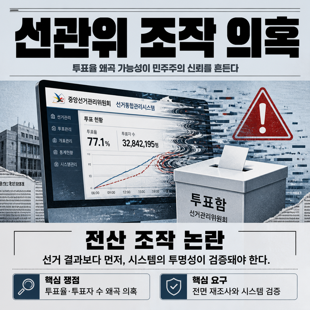 선관위 조작 의혹