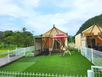 포천애견글램핑 포천 애견식당 당일치기 글램핑 해피캠핑 바베큐 바우어캠프 포천 완벽 체험_20