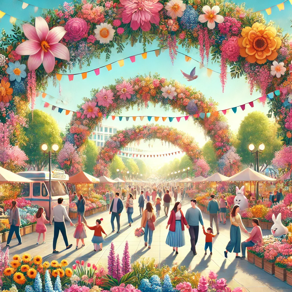 봄꽃 여행 축제 사진