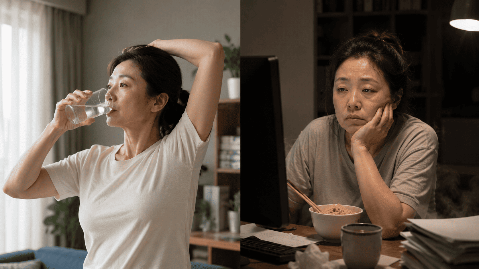 체질에 따라 라면 붓기가 심한 사람과 덜한 사람이 있다