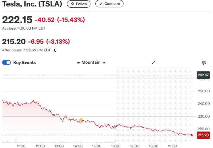 테슬라 주가전망, 주가조회: 테슬라 주가 하락 이유