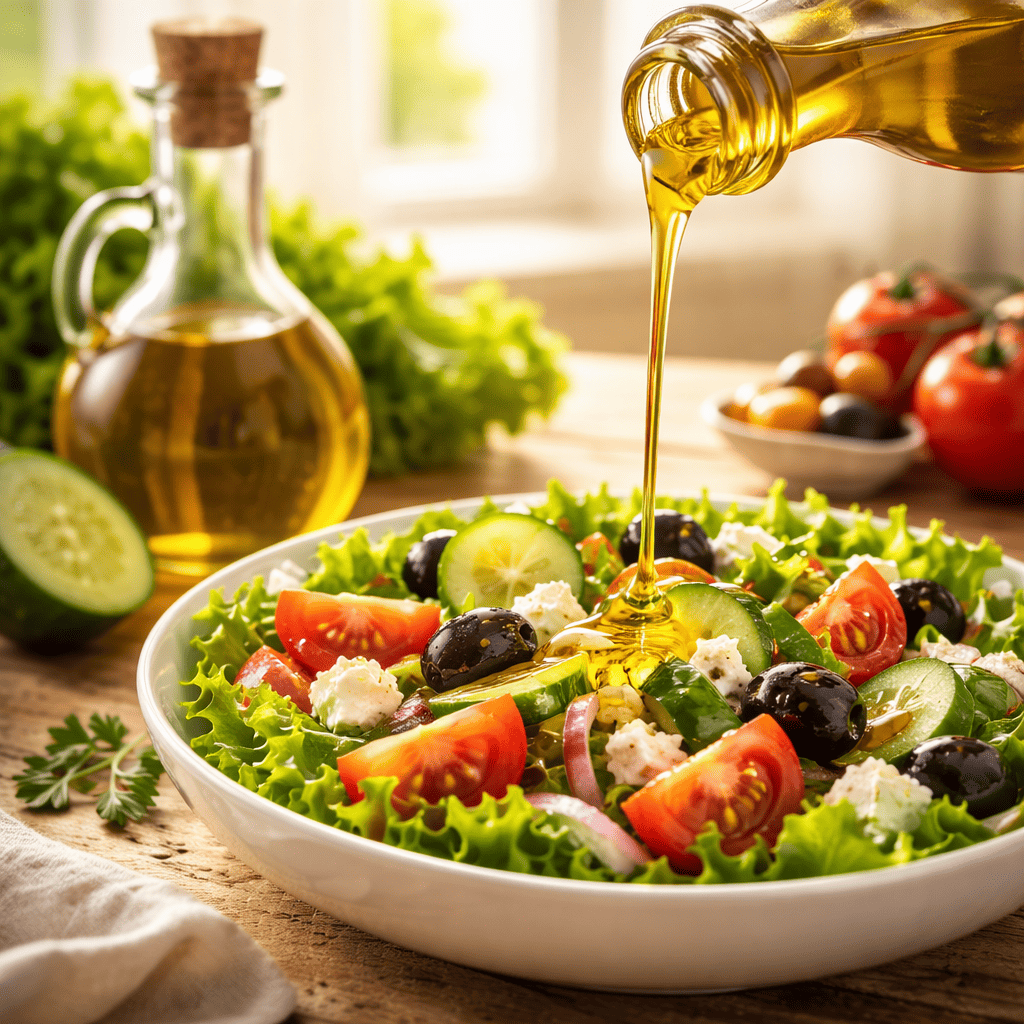 올리브유의 건강한 지방과 혈관 보호 역할