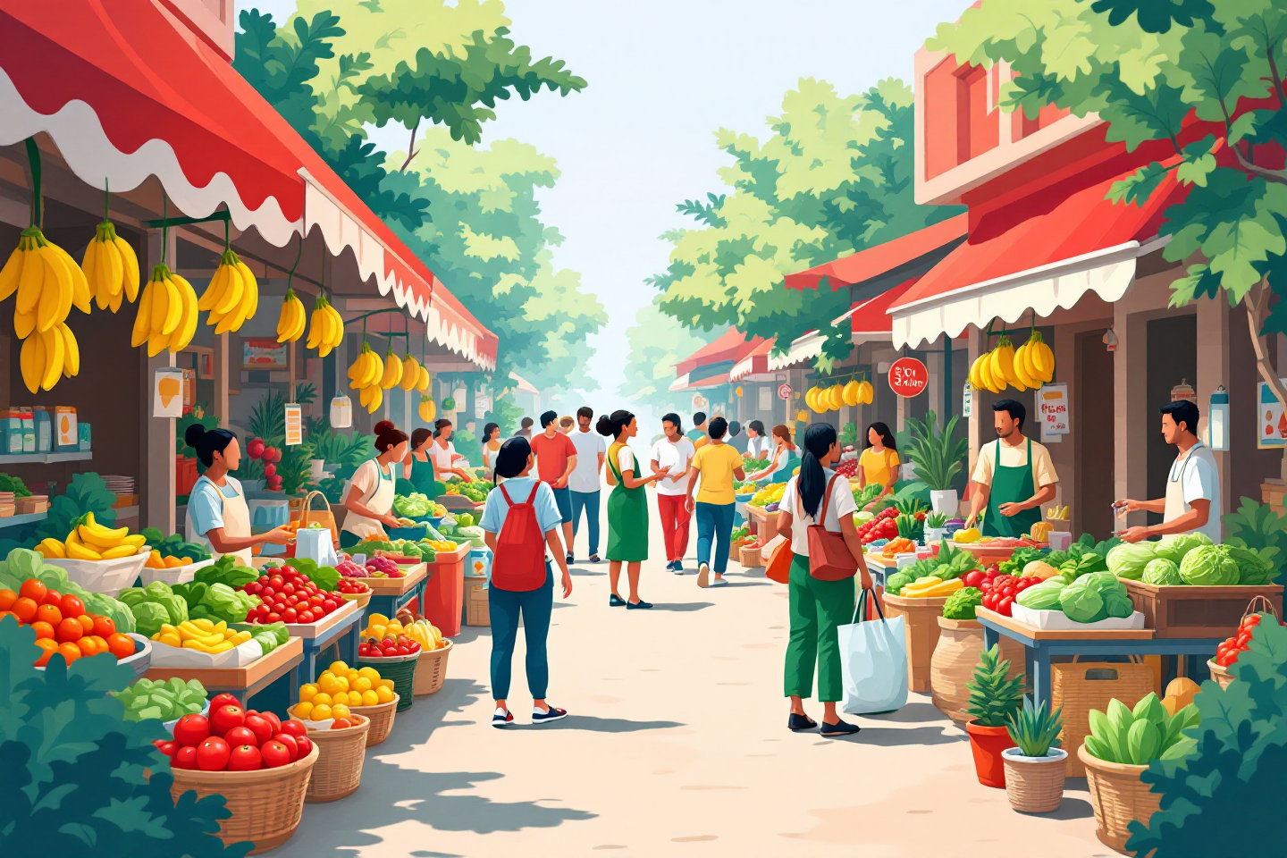 농축산물 할인 전통시장