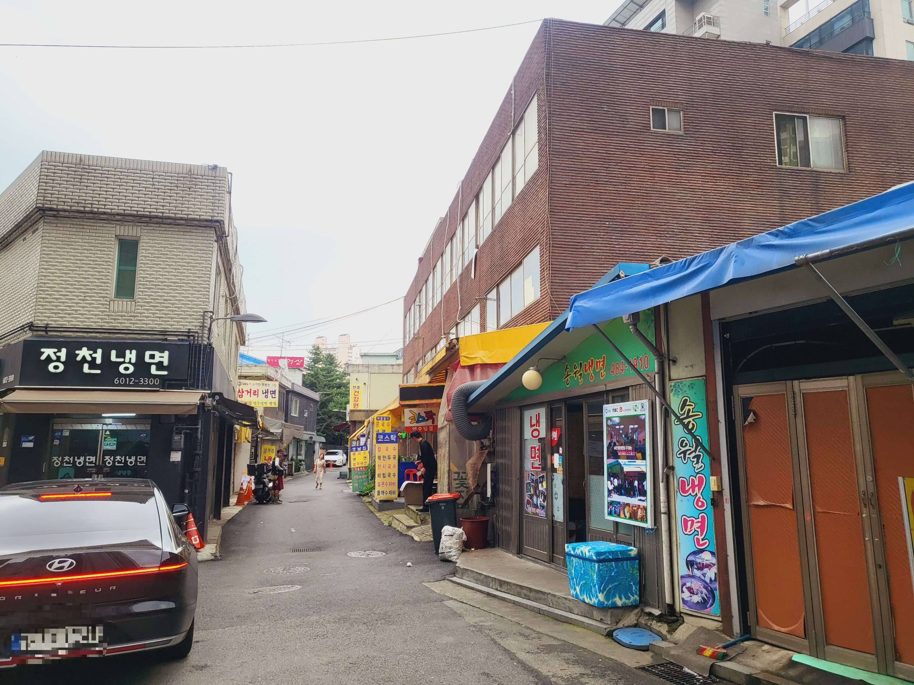 서울 근처 맛집 냉면 무더위 여름철 천호 송월냉면 천호동 생생정보통맛집오늘 촬영 맛집