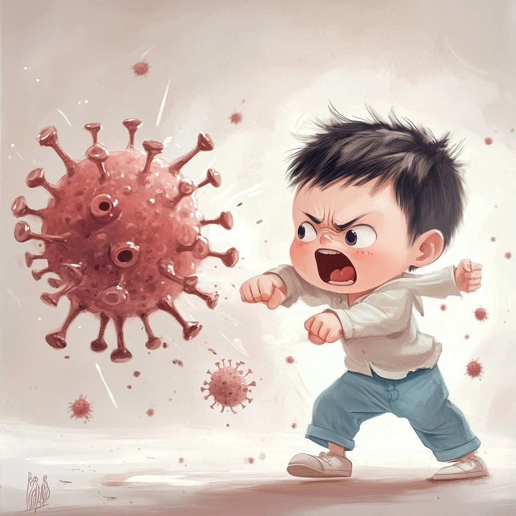 감염에 대한 저항력이 낮기 때문에 더욱 조심