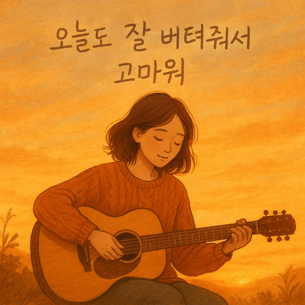 오늘도 잘 버텨줘서 고마워