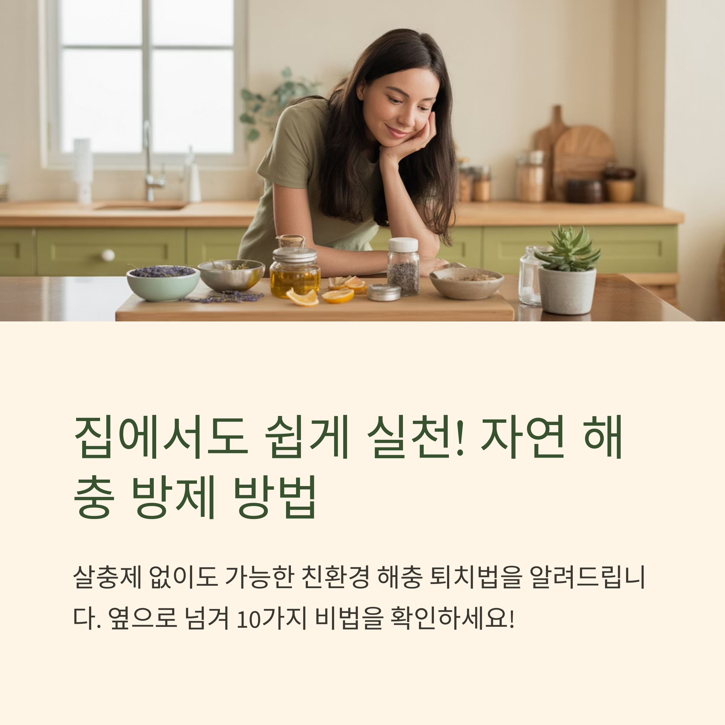 집에서도 쉽게 실천! 자연 해충 방제 방법 10가지 비법 공개