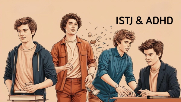 ISTJ 성격과 성인 ADHD에 관한 그림