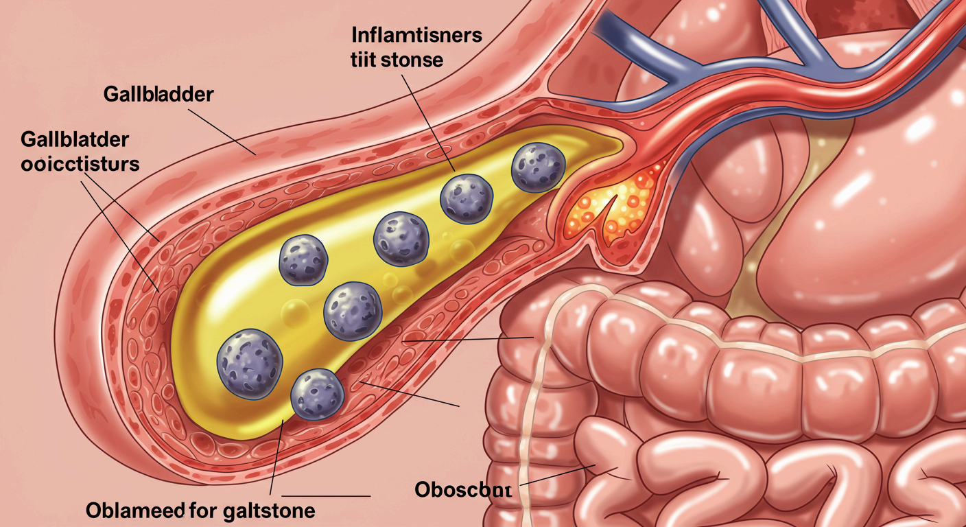 등이나 어깨까지 뻗치는 복통&amp;#44; 담석 신호일 수 있어요