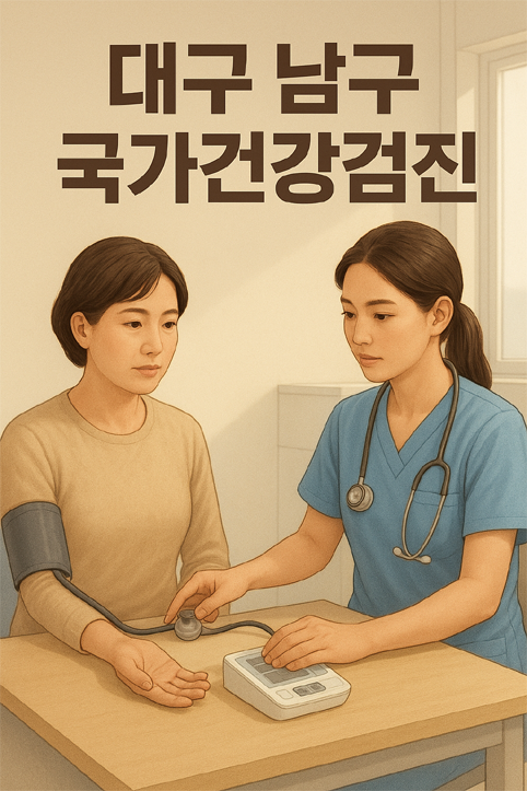 대구 남구 국가건강검진 이미지