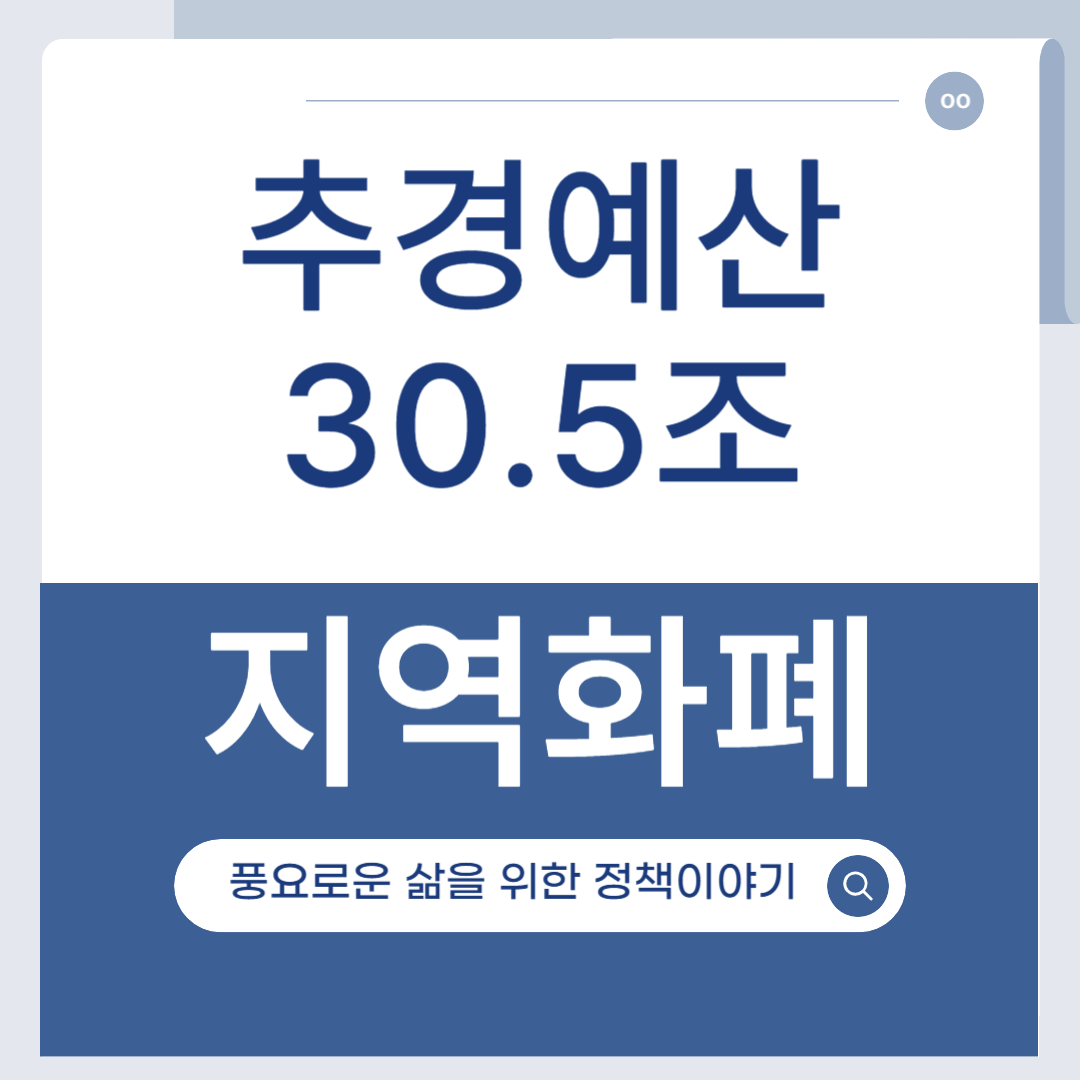 지역화폐, 소비쿠폰, 추경, 빚탕감, 2차 주경, 경기부양