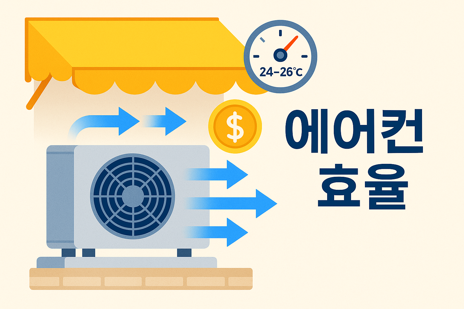 에어컨 전기세 절약 비결
