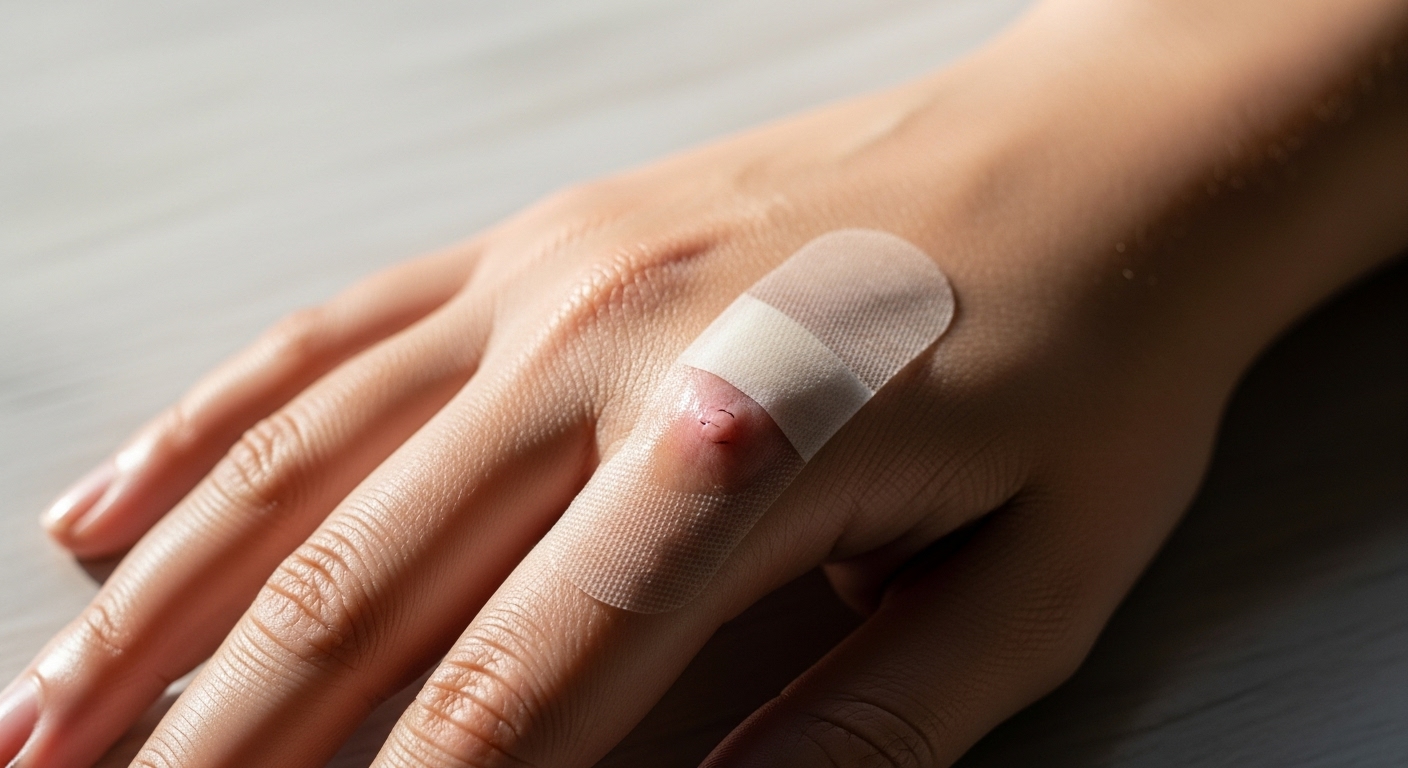 터진 물집, 감염이 시작되는 신호는?