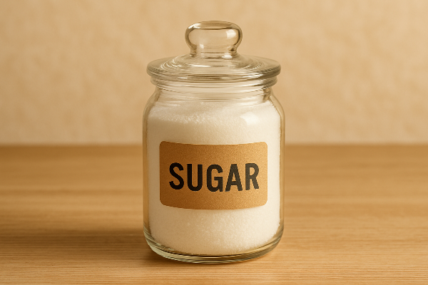 설탕과 베이킹 소다의 이미지