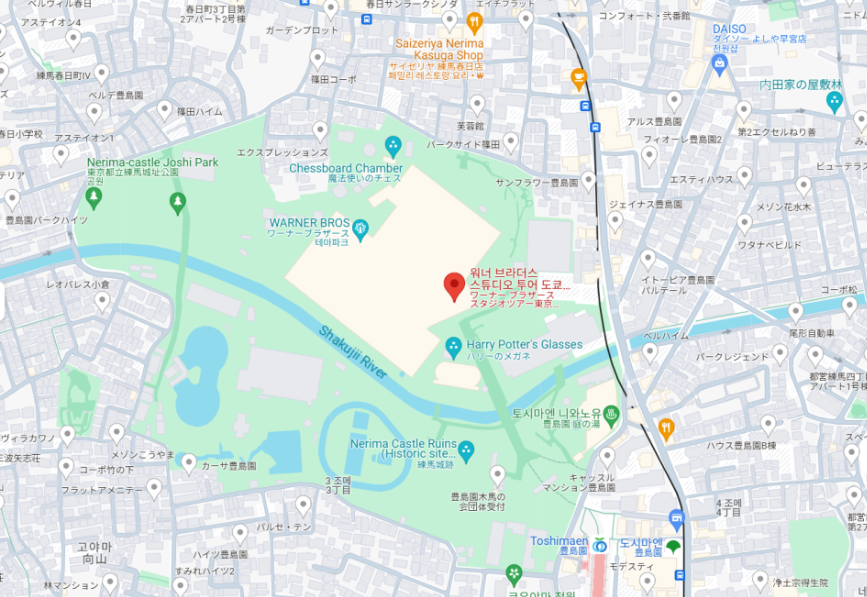 해리포터 스튜디오 위치