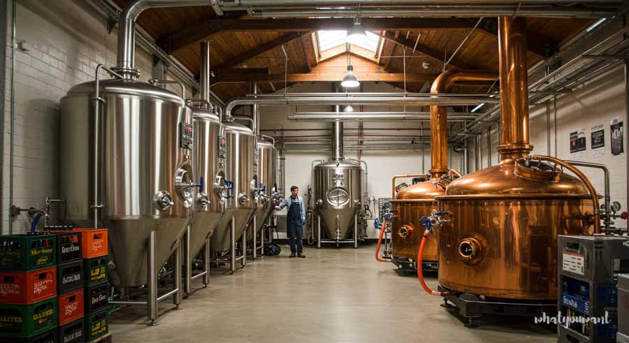 수제맥주 브루어리 공장 내부