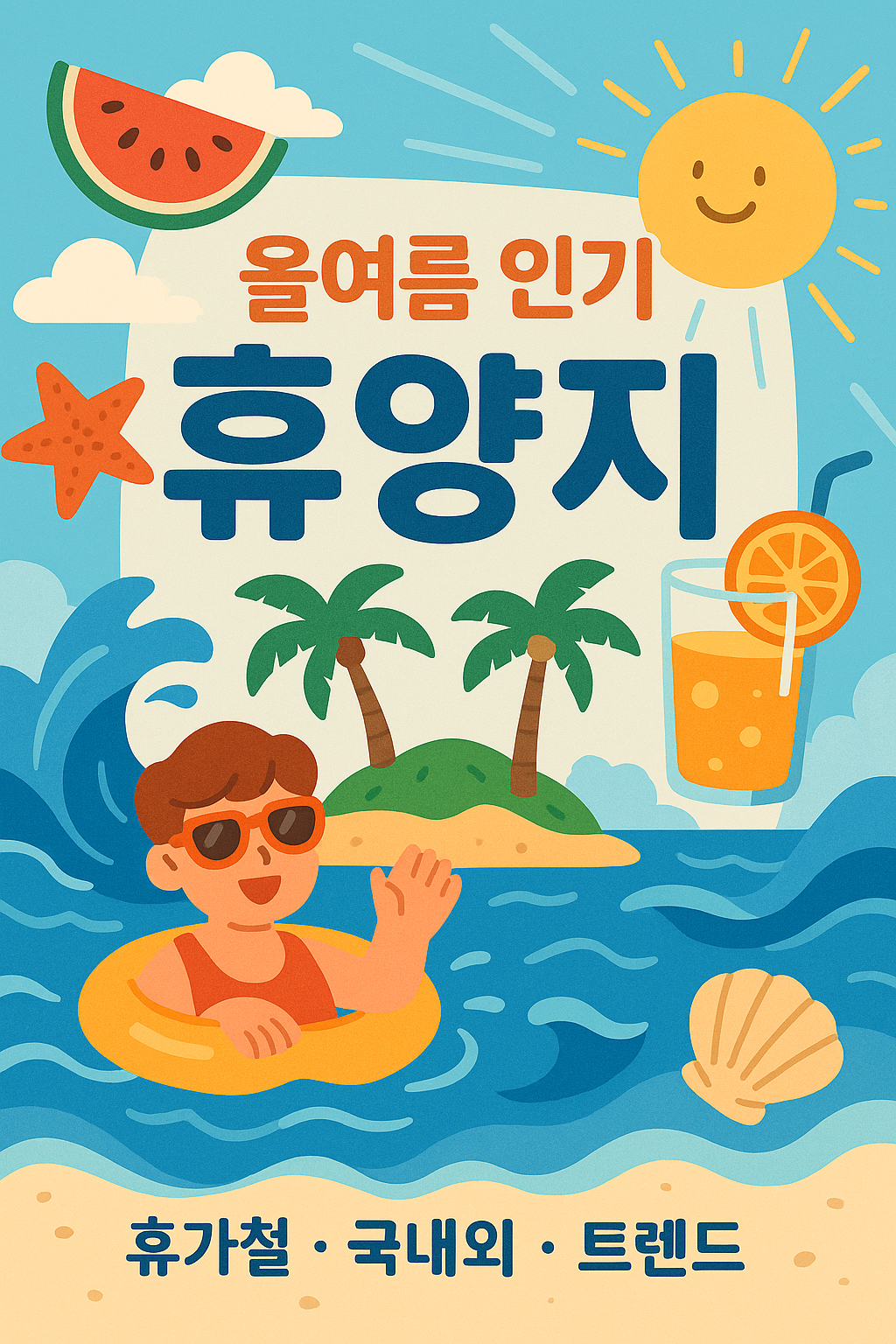 올여름 인기 휴양지 관련 표지 사진
