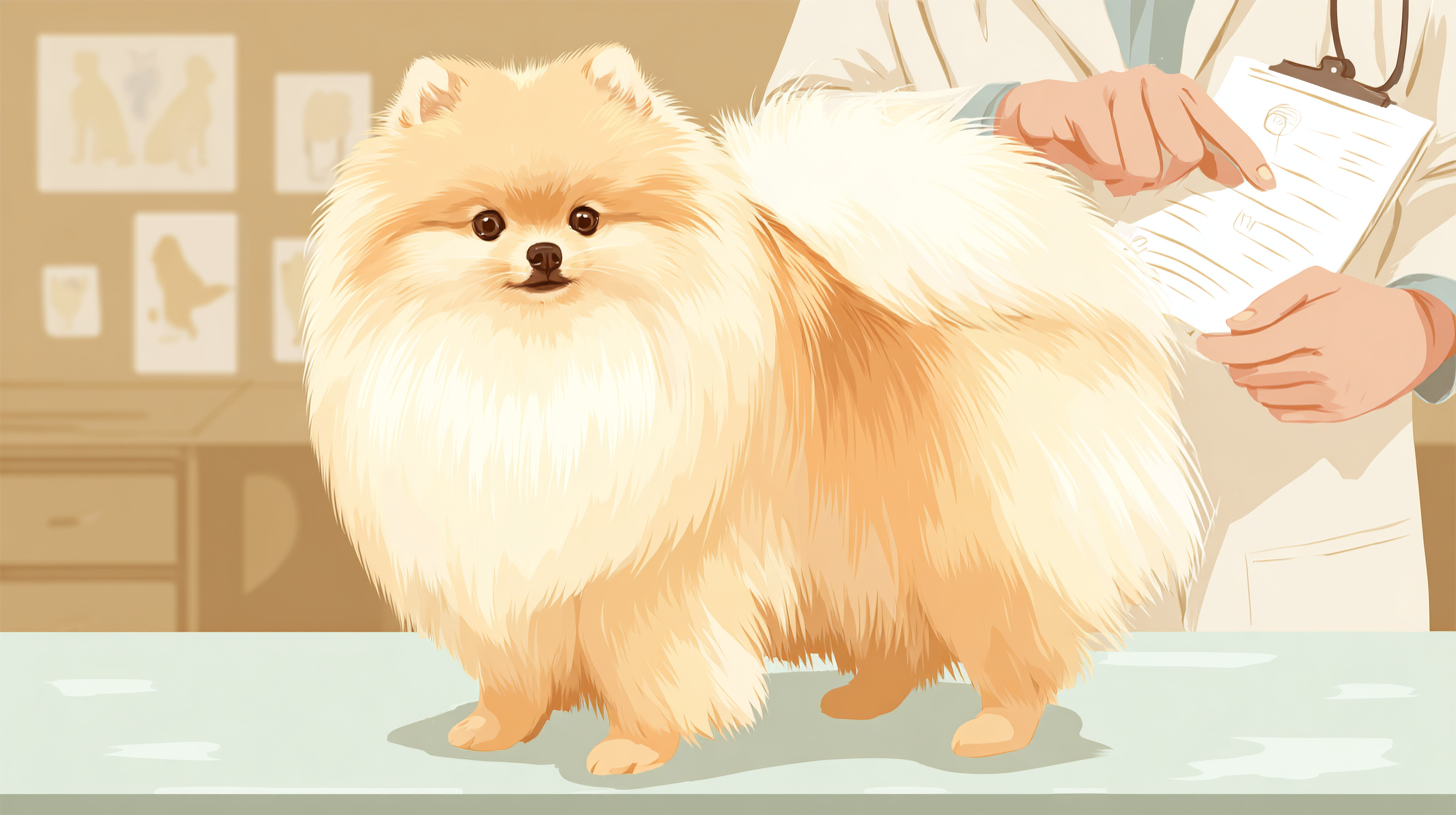 포메라니안 순종 구별법