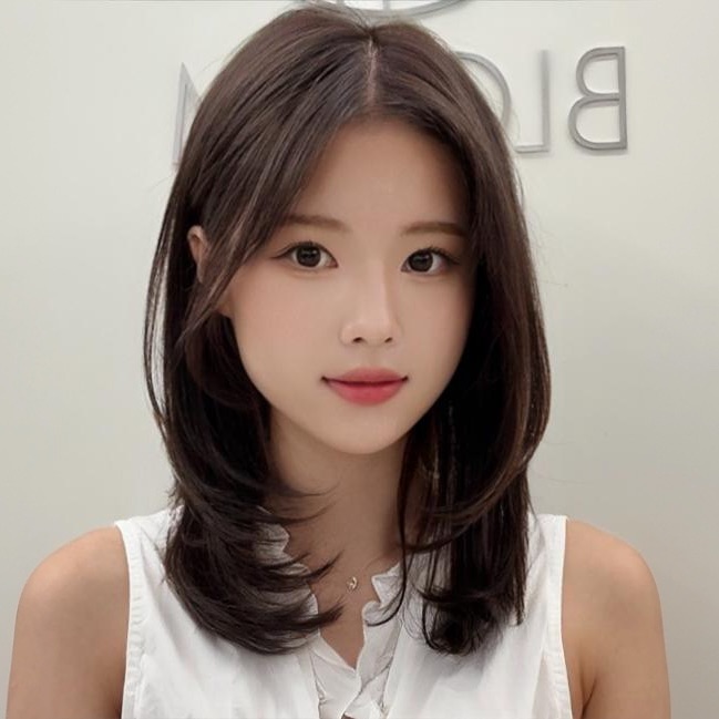 중간머리 레이어드컷 관련 이미지