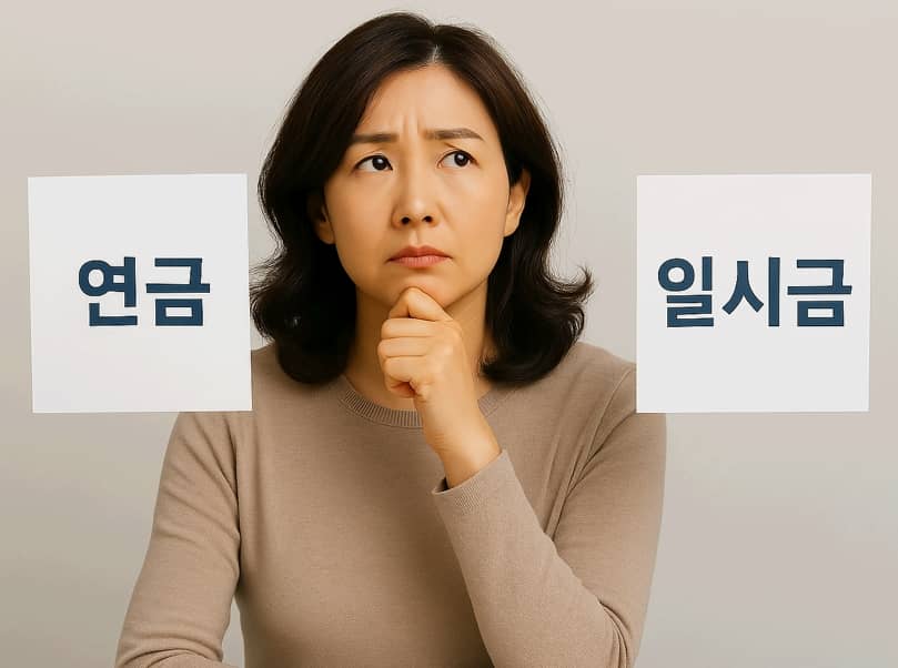 퇴직연금 수령 시 절세 전략: 연금 vs 일시금 무엇이 유리할까?