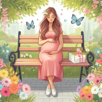 출산을 앞둔 여성
