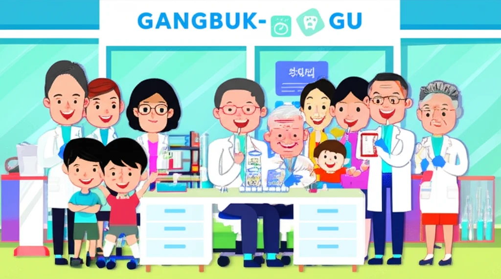 2025 강북구 구강검진, 칫솔질 교..