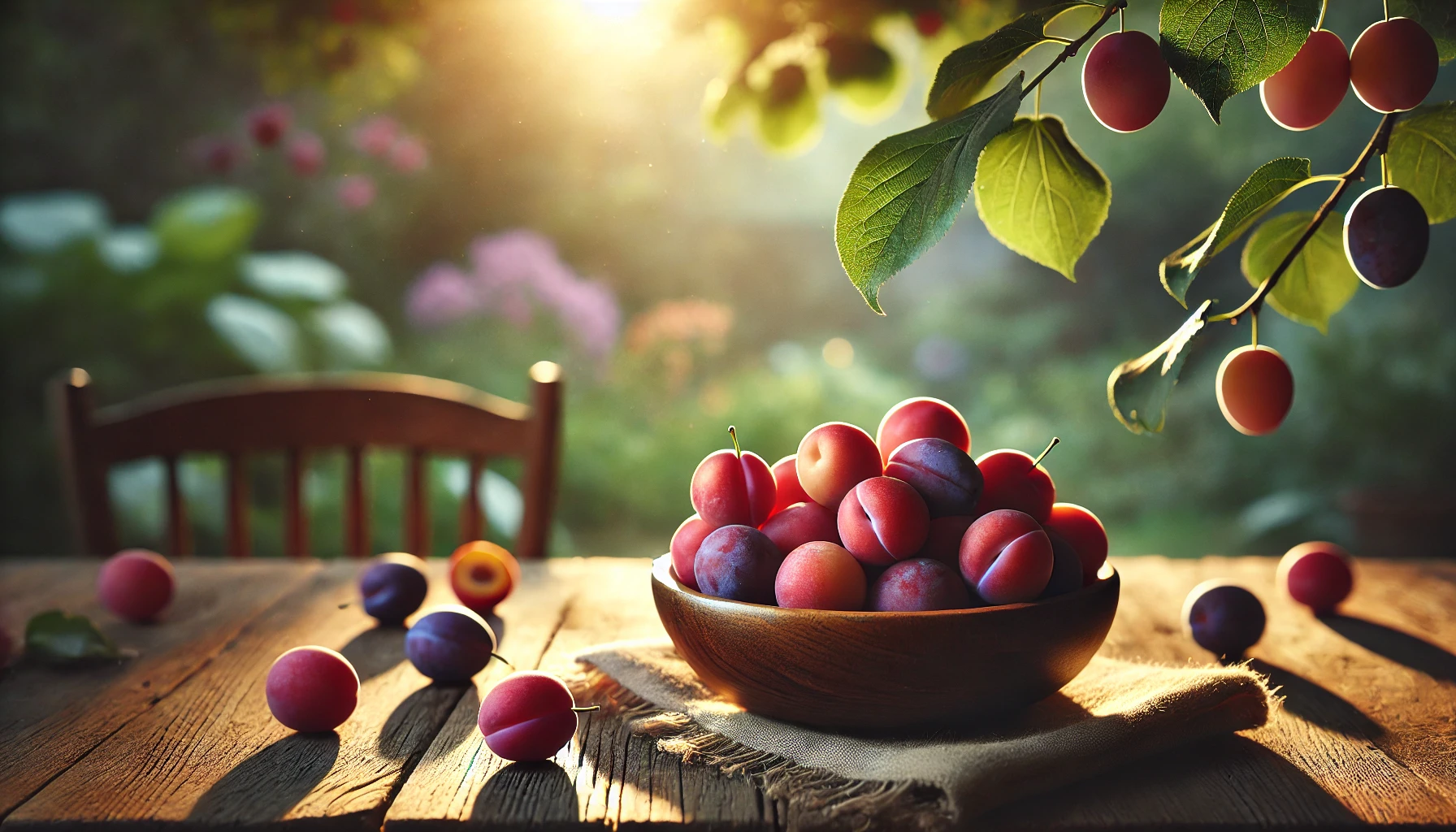 상큼한 자두의 효능과 영양 정보부터 활용법까지