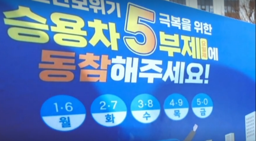 공영주차장 5부제·지도앱 조회·예외 대상