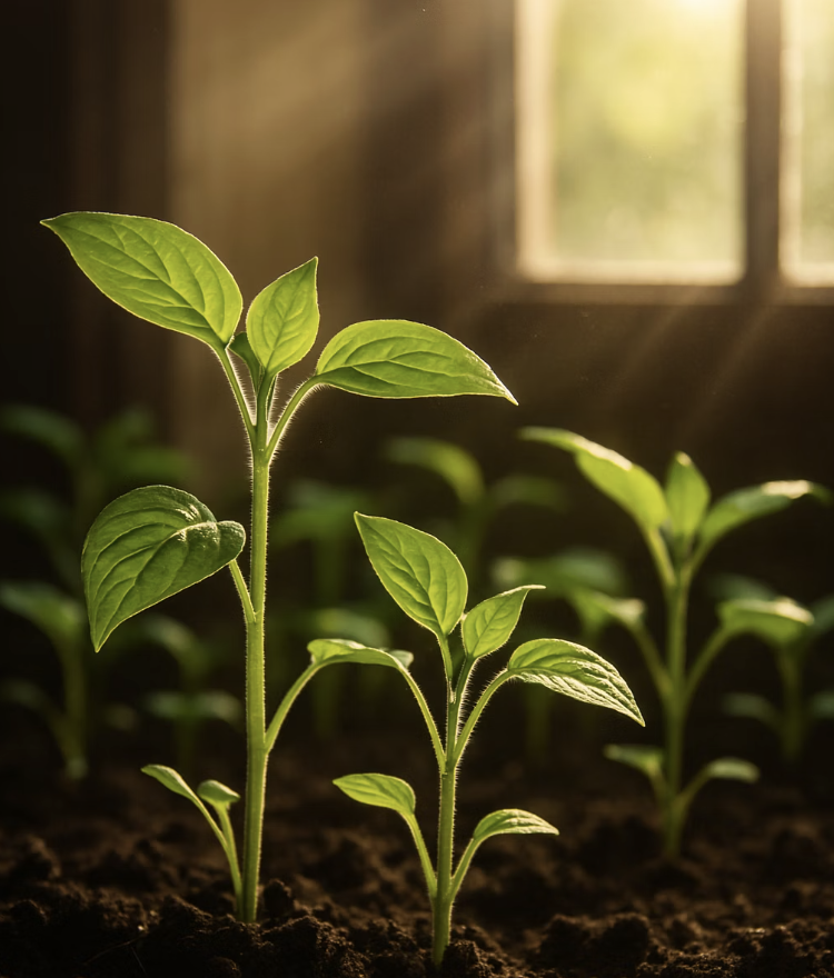 싹이 났어요! 진짜 시작은 지금부터