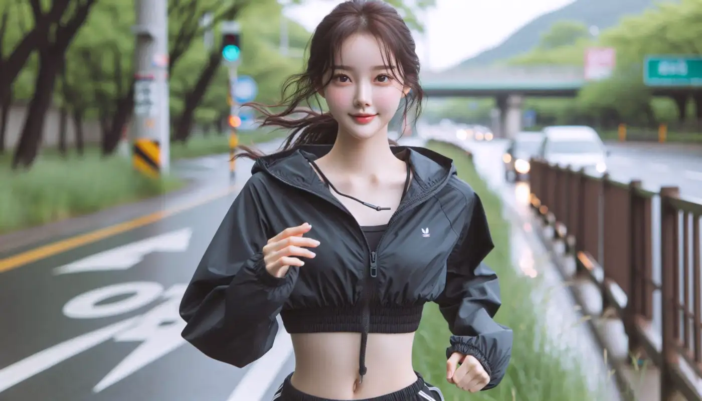 허벅지-살-빼는법으로-운동하는-여성의-모습