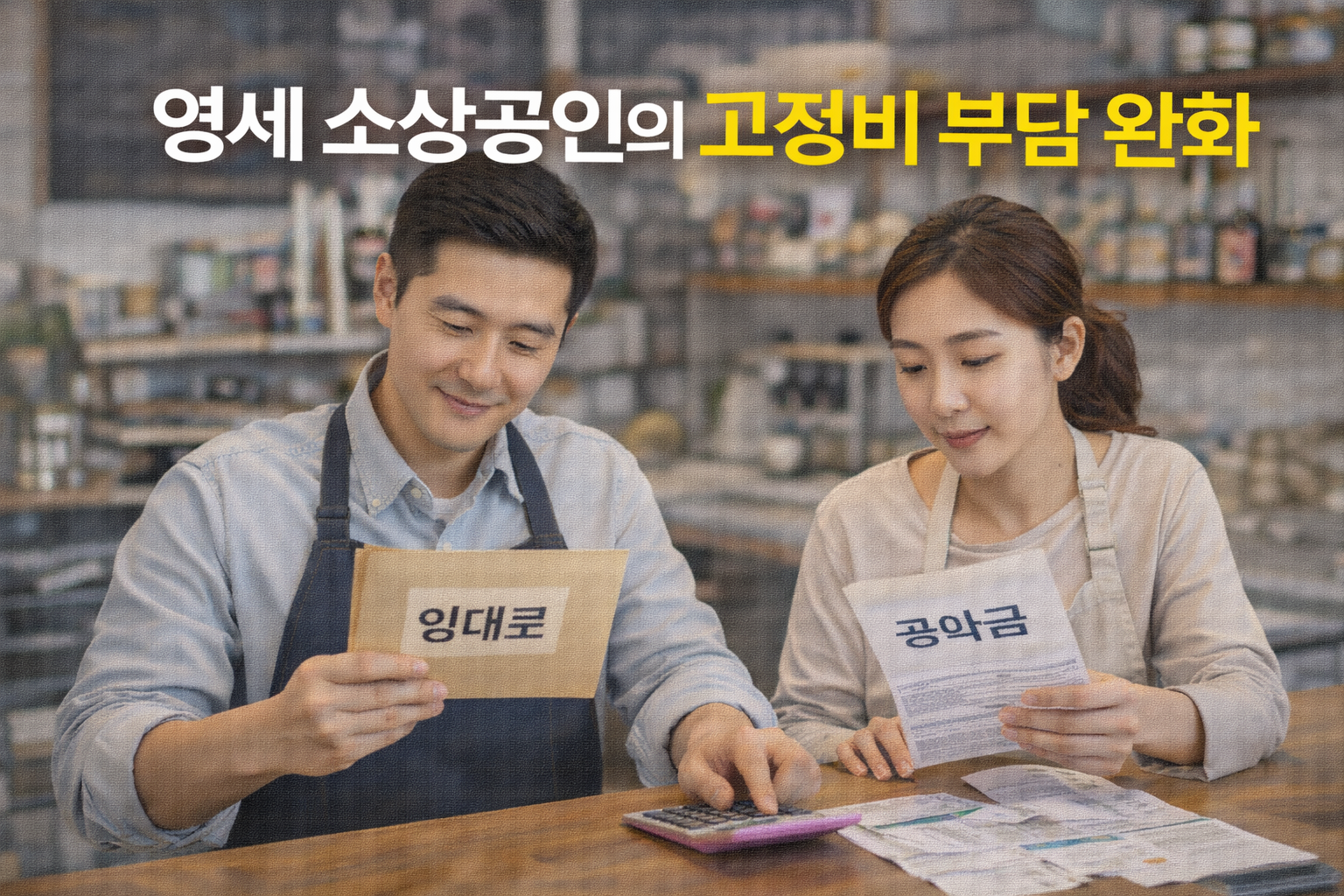 소상공인 경영안정 관련 사진첨부