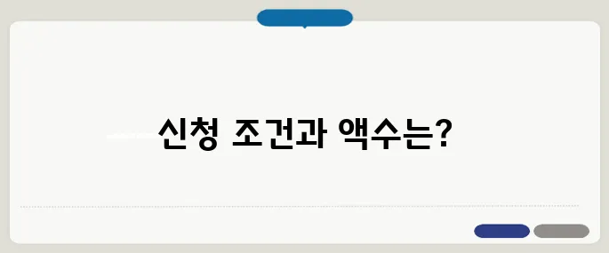 긴급복지 생계지원금 신청 조건과 지급액