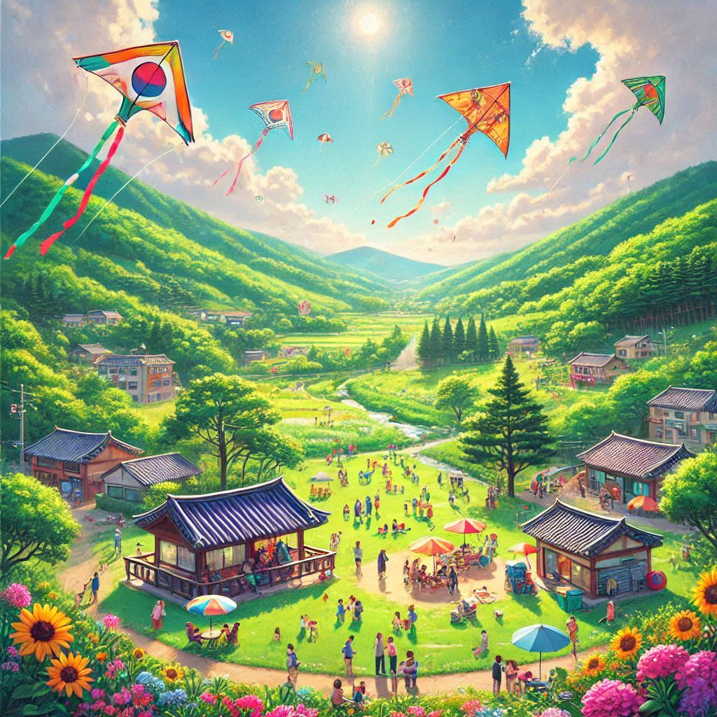 長泰山的夏景