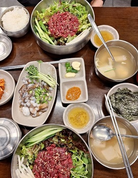 소고기뭇국-육회